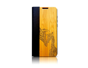 Étui à rabat GIRAFES pour Huawei P20 Lite